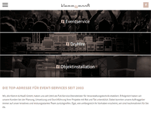 Tablet Screenshot of klemm-maass.de